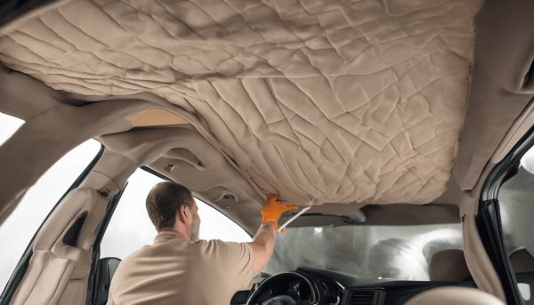 Rénover le ciel de toit de votre voiture avec du tissu Norauto