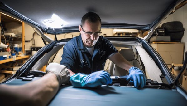 Réparer efficacement le plafond de votre voiture avec un kit adapté