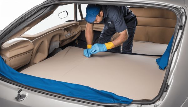 Réparer un plafond de voiture pour un intérieur comme neuf